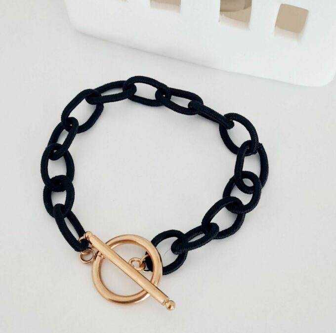 Pulsera eslabón nylon